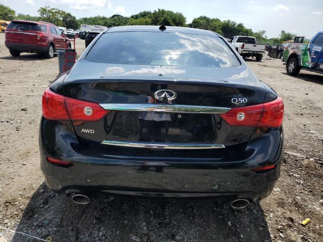 JN1BV7AR8FM407374 - 2015 INFINITI Q50 BASE BLACK photo 6