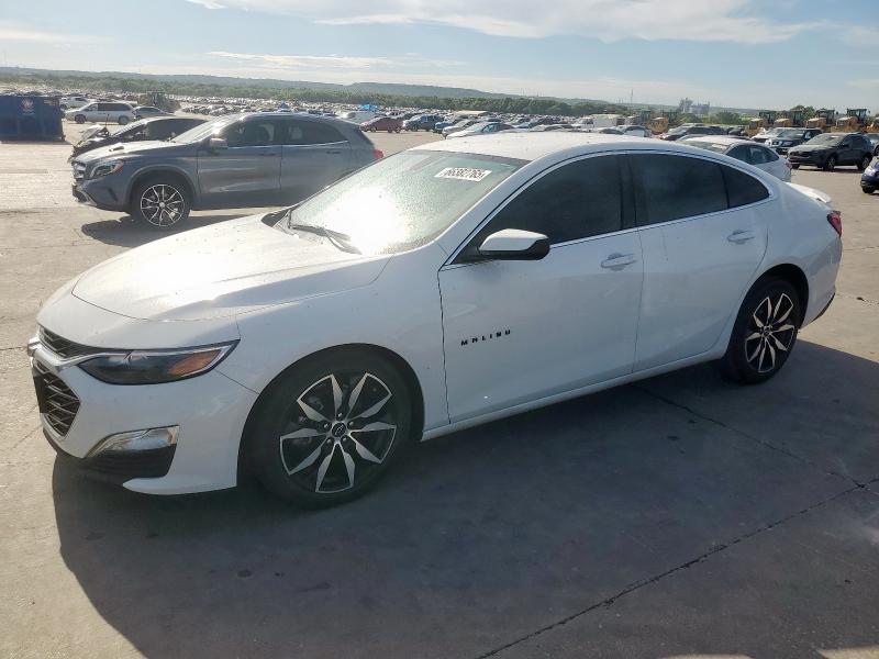 1G1ZG5ST8MF085219 - 2021 CHEVROLET MALIBU RS WHITE photo 1