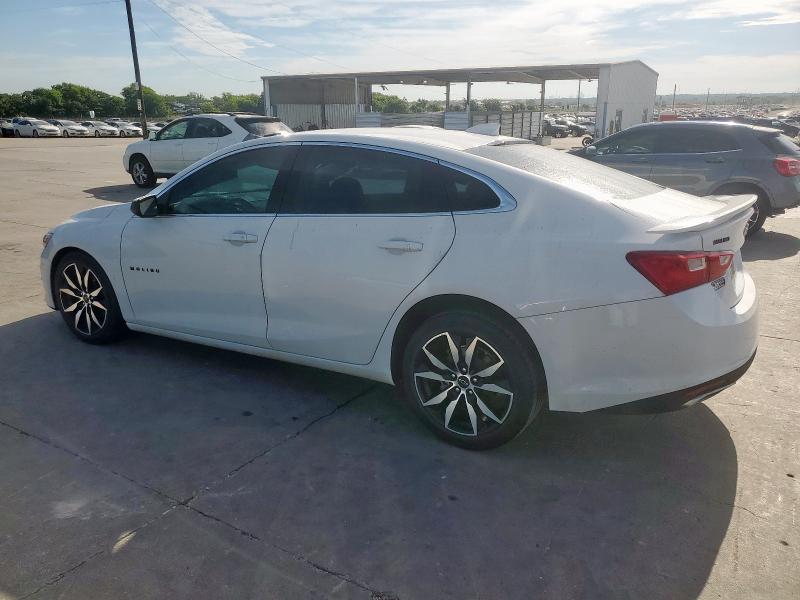 1G1ZG5ST8MF085219 - 2021 CHEVROLET MALIBU RS WHITE photo 2