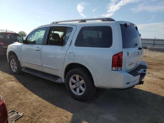 5N1AA0NC8EN606804 - 2014 NISSAN ARMADA SV WHITE photo 2