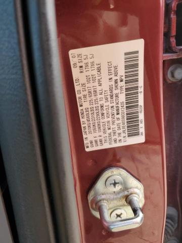 JHLRE48598C012435 - 2008 HONDA CR-V EX RED photo 12