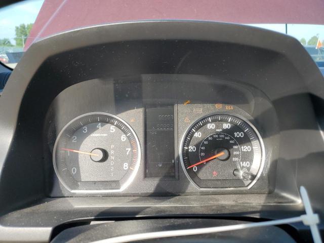 JHLRE48598C012435 - 2008 HONDA CR-V EX RED photo 9