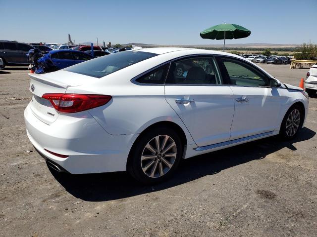 5NPE34AF8HH496896 - 2017 HYUNDAI SONATA SPORT WHITE photo 3
