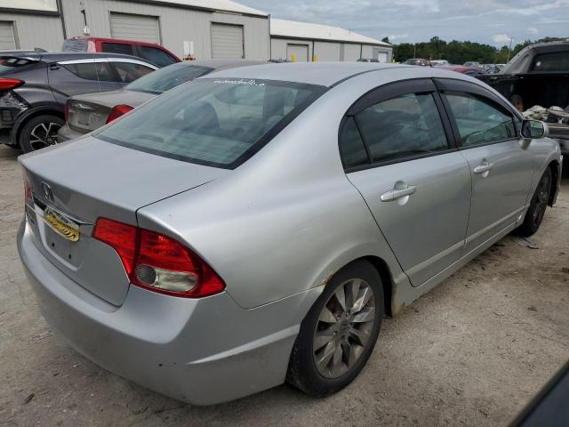 2HGFA15869H500878 - 2009 HONDA CIVIC EX SILVER photo 3