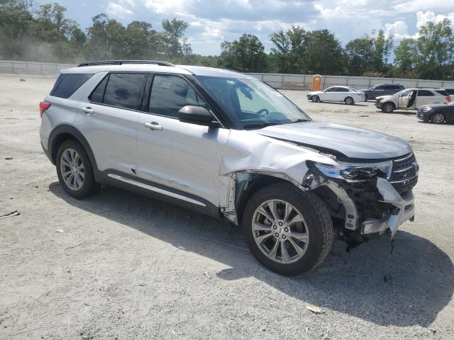 1FMSK7DH3LGB38487 - 2020 FORD EXPLORER XLT 银色 照片 4