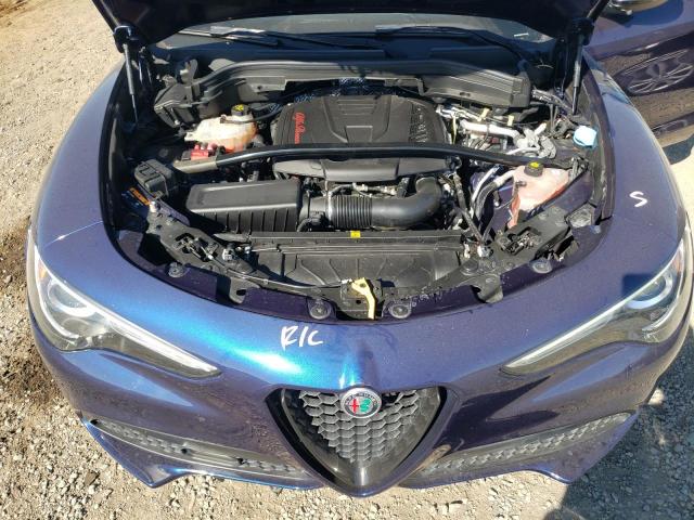 ZASPAKBN8K7C51379 - 2019 ALFA ROMEO STELVIO TI BLUE photo 12