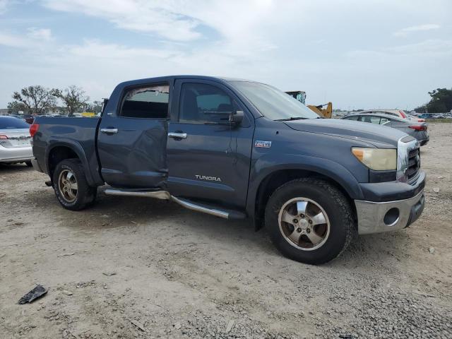 5TBEV54158S482683 - 2008 TOYOTA TUNDRA CREWMAX BLUE photo 4