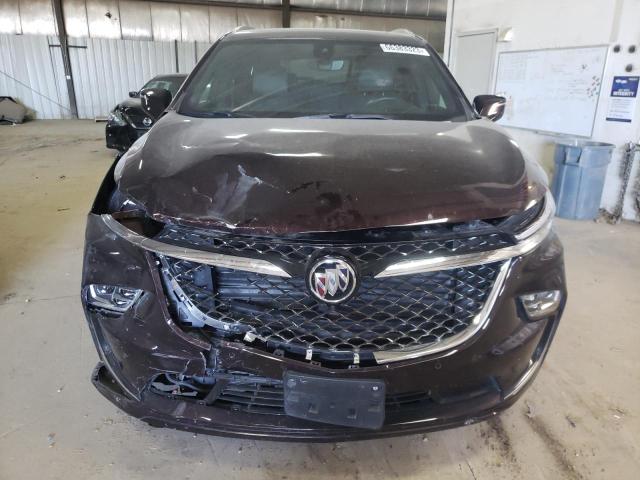 5GAEVCKW7NJ118723 - 2022 BUICK ENCLAVE AVENIR BURGUNDY photo 5