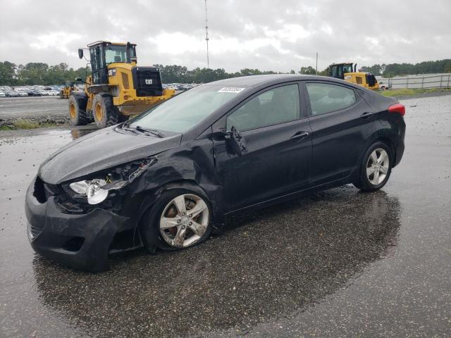 KMHDH4AE6BU110716 - 2011 HYUNDAI ELANTRA GLS BLACK photo 1