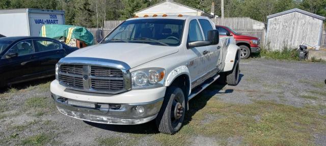 3D7MX49A98G183167 - 2008 DODGE RAM 3500 WHITE photo 2