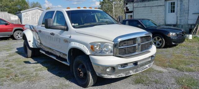 3D7MX49A98G183167 - 2008 DODGE RAM 3500 WHITE photo 9