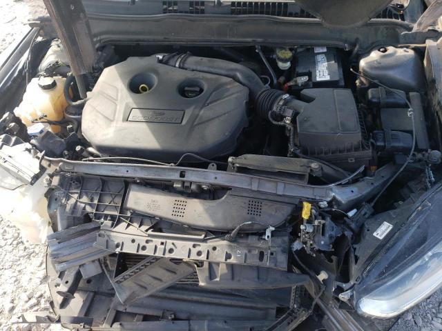 3FA6P0H95DR358876 - 2013 FORD FUSION SE GRAY photo 11