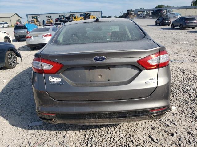 3FA6P0H95DR358876 - 2013 FORD FUSION SE GRAY photo 6