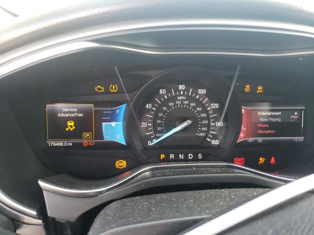 3FA6P0H95DR358876 - 2013 FORD FUSION SE GRAY photo 9