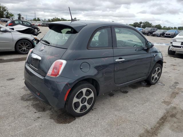 3C3CFFGE6HT544571 - 2017 FIAT 500 ELECTRIC CHARCOAL photo 3