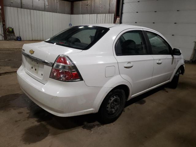 KL1TD56627B056506 - 2007 CHEVROLET AVEO BASE WHITE photo 3