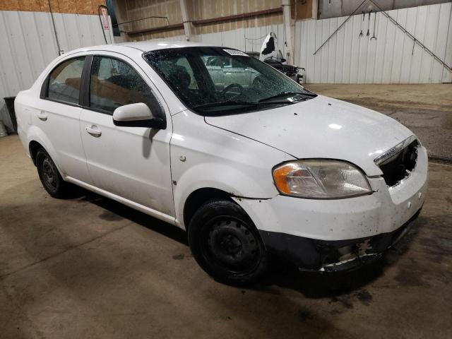 KL1TD56627B056506 - 2007 CHEVROLET AVEO BASE WHITE photo 4