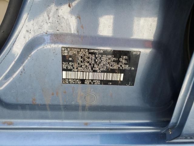 JTMBF33V99D005056 - 2009 TOYOTA RAV4 蓝色 照片 13