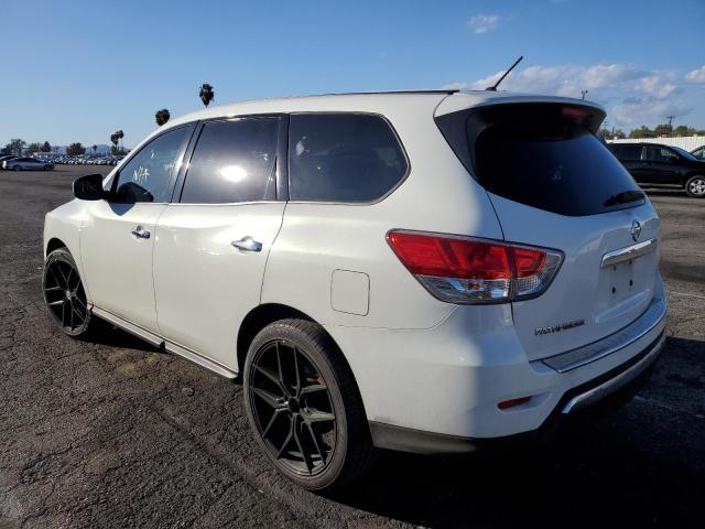 5N1AR2MN2DC685727 - 2013 NISSAN PATHFINDER S WHITE photo 2