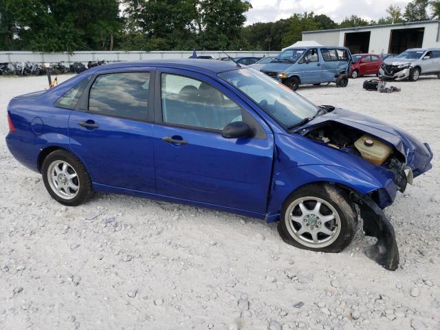 1FAFP34N45W152404 - 2005 FORD FOCUS ZX4 BLUE photo 4