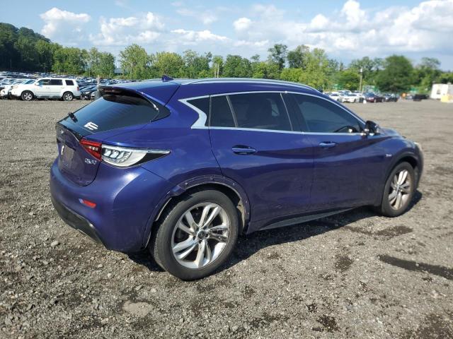 SJKCH5CP5HA026057 - 2017 INFINITI QX30 BASE BLUE photo 3