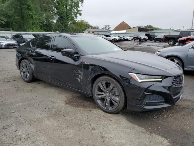 19UUB6F57NA001800 - 2022 ACURA TLX TECH A BLACK photo 4