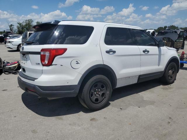 1FM5K8AR5KGB43785 - 2019 FORD EXPLORER POLICE INTERCEPTOR WHITE photo 3
