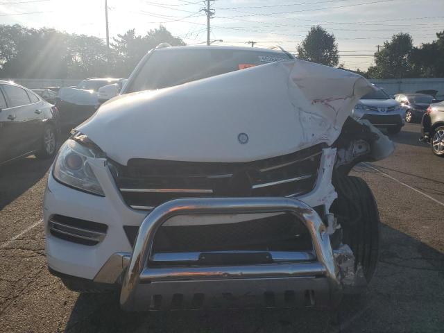 4JGDA5HB7FA473118 - 2015 MERCEDES-BENZ ML 350 4MATIC WHITE photo 5