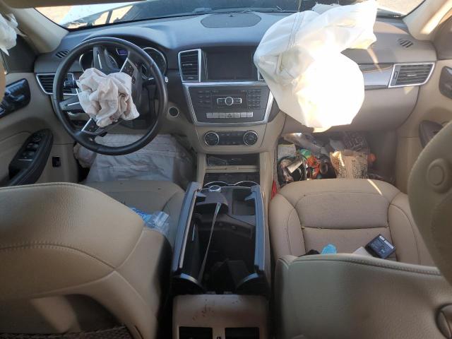 4JGDA5HB7FA473118 - 2015 MERCEDES-BENZ ML 350 4MATIC WHITE photo 8