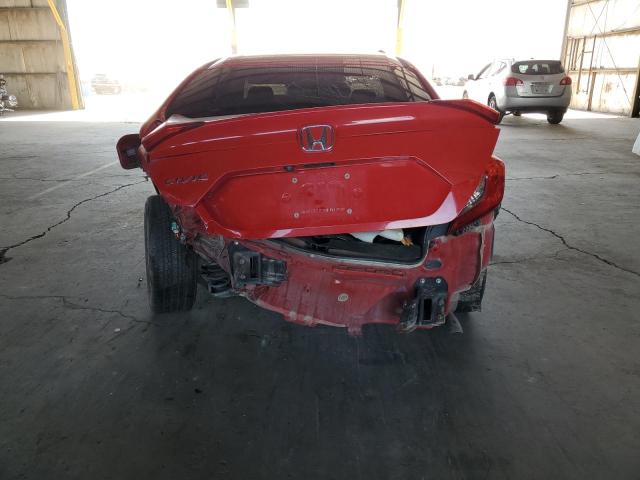 2HGFC2F50GH569213 - 2016 HONDA CIVIC LX Կարմիր լուսանկար 6