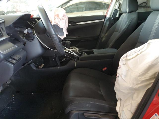 2HGFC2F50GH569213 - 2016 HONDA CIVIC LX Կարմիր լուսանկար 7