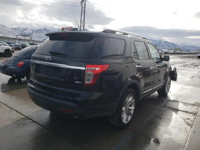 1FM5K8F86FGA36153 - 2015 FORD EXPLORER LIMITED BLACK photo 4