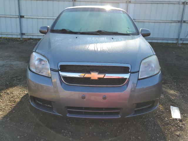 KL1TD56697B111517 - 2007 CHEVROLET AVEO BASE GRAY photo 5