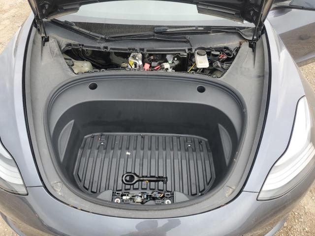 5YJ3E1EA6PF661727 - 2023 TESLA MODEL 3 灰色 照片 11