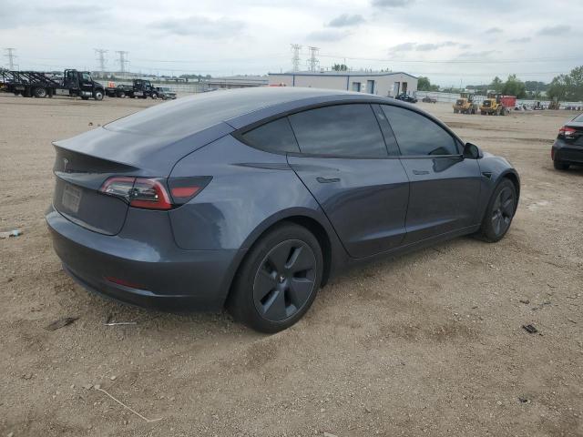 5YJ3E1EA6PF661727 - 2023 TESLA MODEL 3 灰色 照片 3