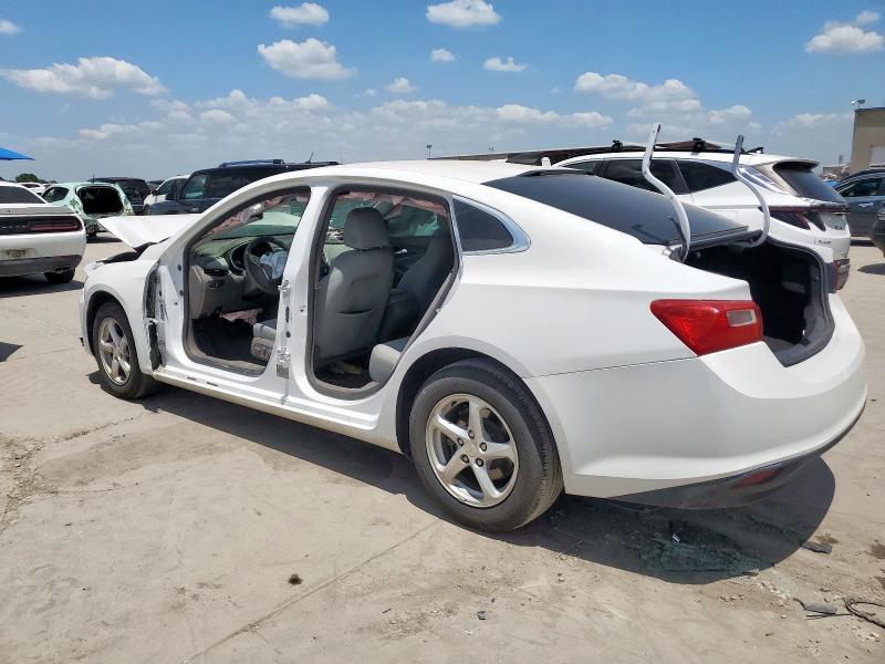 1G1ZC5ST0JF227828 - 2018 CHEVROLET MALIBU LS თეთრი ფოტო 2