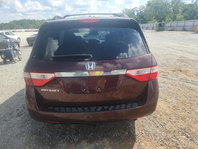5FNRL5H64BB049338 - 2011 HONDA ODYSSEY EXL Tünd qırmızı foto 6