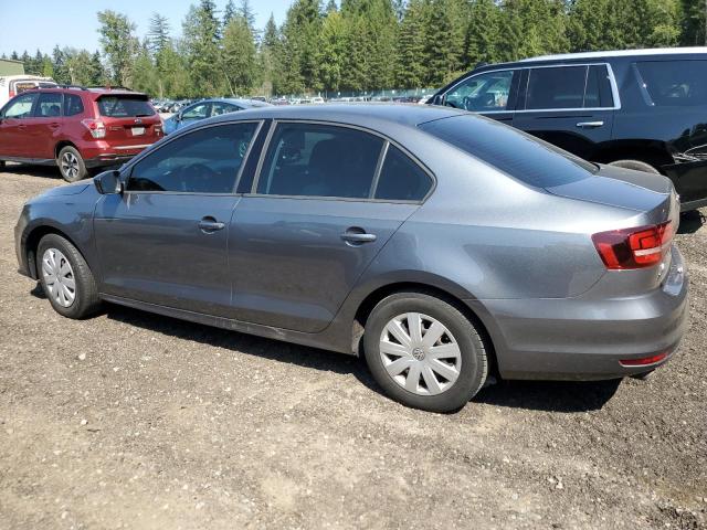 3VW267AJ2GM409936 - 2016 VOLKSWAGEN JETTA S GRAY photo 2