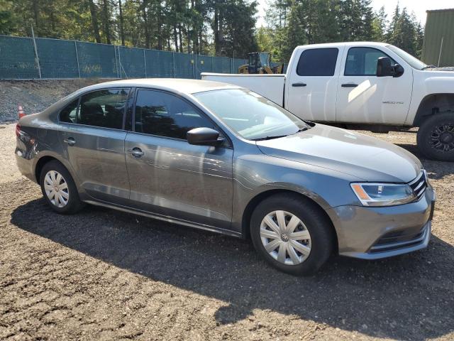 3VW267AJ2GM409936 - 2016 VOLKSWAGEN JETTA S GRAY photo 4