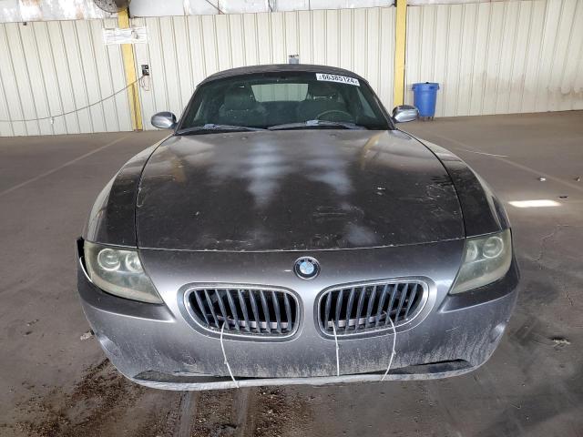 4USBT33525LS55189 - 2005 BMW Z4 2.5 GRAY photo 5