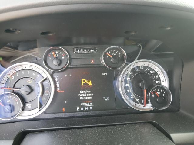 1C6RR7LT2KS556997 - 2019 RAM 1500 CLASS SLT ლურჯი ფოტო 9