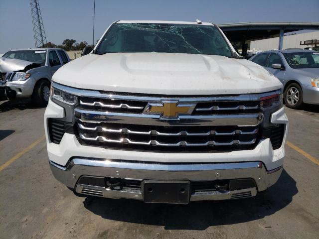 2GCUDGED4P1105195 - 2023 CHEVROLET SILVERADO K1500 LTZ WHITE photo 5