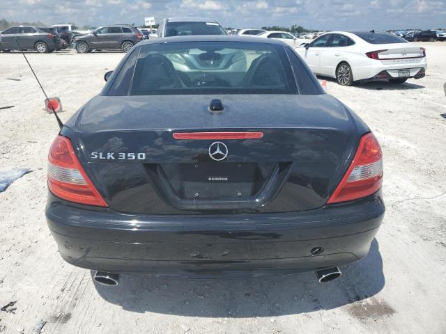 WDBWK56F65F054032 - 2005 MERCEDES-BENZ SLK 350 BLACK photo 6