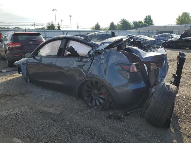 7SAYGDEF8NF546690 - 2022 TESLA MODEL Y GRAY photo 2