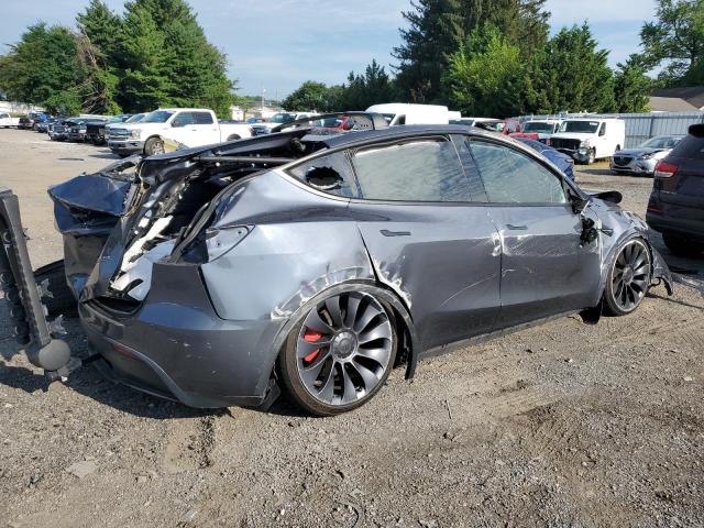 7SAYGDEF8NF546690 - 2022 TESLA MODEL Y GRAY photo 3