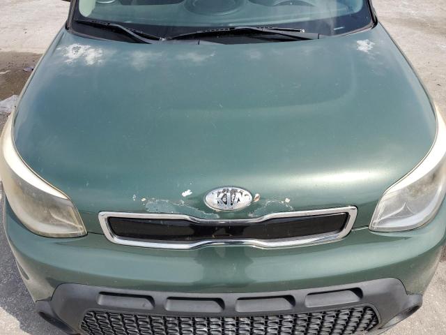 KNDJP3A55E7016480 - 2014 KIA SOUL + GREEN photo 12