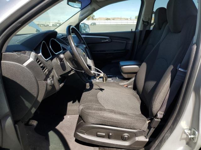 1GNKRGED7CJ183793 - 2012 CHEVROLET TRAVERSE LT 银色 照片 7