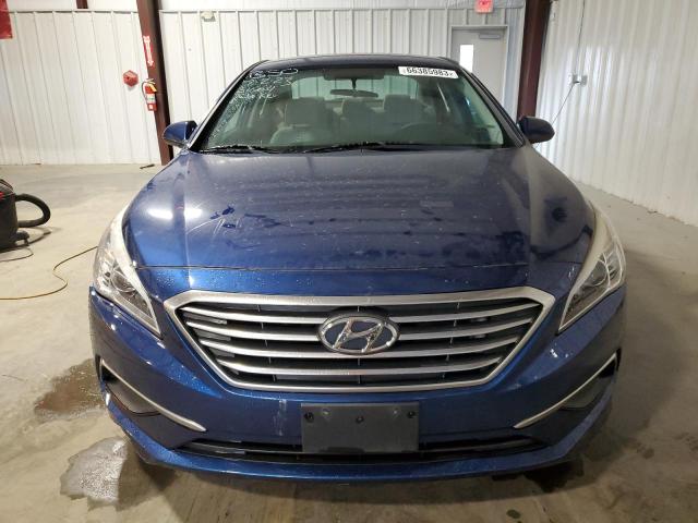 5NPE24AF2HH516031 - 2017 HYUNDAI SONATA SE BLUE photo 5