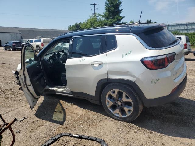 3C4NJDCB5LT167503 - 2020 JEEP COMPASS LIMITED WHITE photo 2