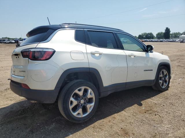 3C4NJDCB5LT167503 - 2020 JEEP COMPASS LIMITED WHITE photo 3